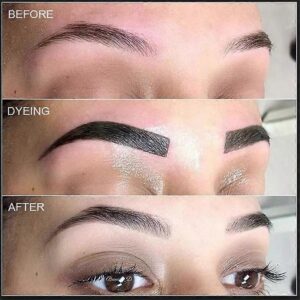 Eyelash Eyebrow Dye Tint Gel Eyelash Brown Black Color Tint Cream